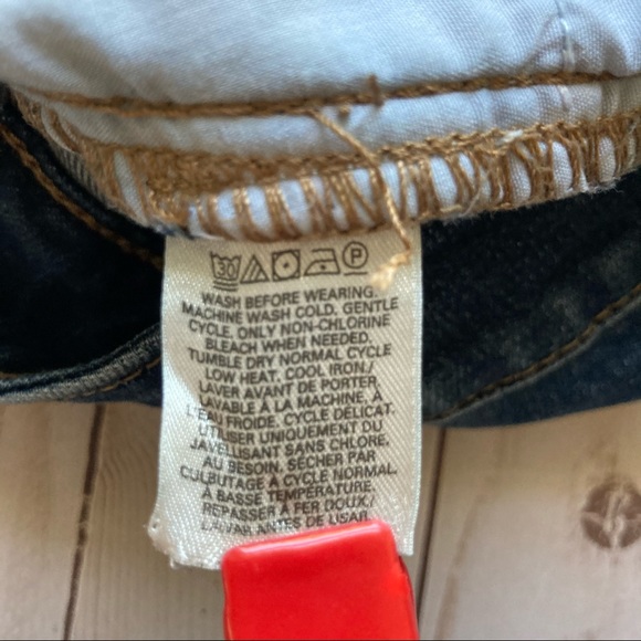 PINK Womens Blue Denim Jean Shorts Size 4 - Picture 14 of 16